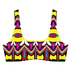 Colorful shapes                                                  Cross Back Hipster Bikini Set from ArtsNow.com Front