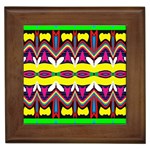 Colorful shapes                                                   Framed Tile