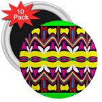 Colorful shapes                                                   3  Magnet (10 pack)