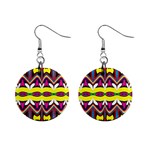 Colorful shapes                                                   1  Button Earrings