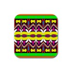 Colorful shapes                                                   Rubber Square Coaster (4 pack