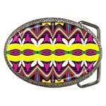 Colorful shapes                                                   Belt Buckle