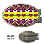 Colorful shapes                                                   Money Clip (Oval)