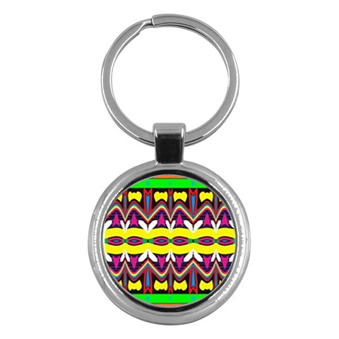 Colorful shapes                                                   Key Chain (Round) from ArtsNow.com Front