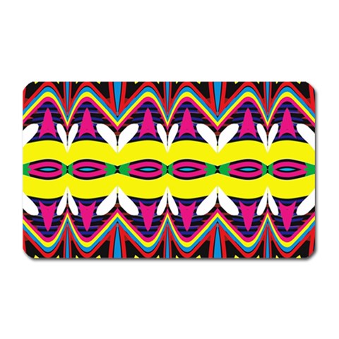 Colorful shapes                                                   Magnet (Rectangular) from ArtsNow.com Front