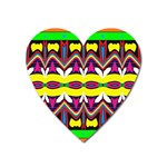 Colorful shapes                                                   Magnet (Heart)