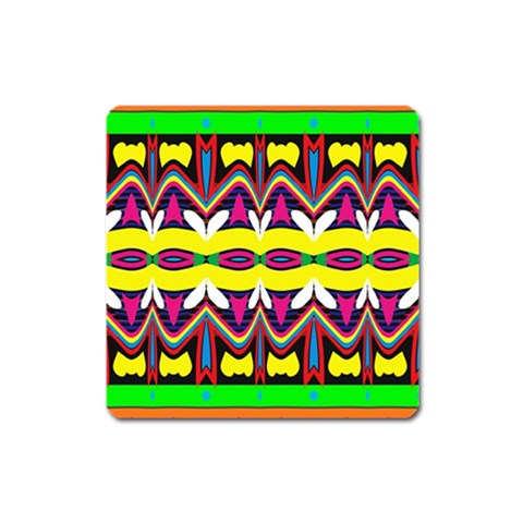 Colorful shapes                                                   Magnet (Square) from ArtsNow.com Front