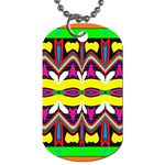 Colorful shapes                                                   Dog Tag (One Side)