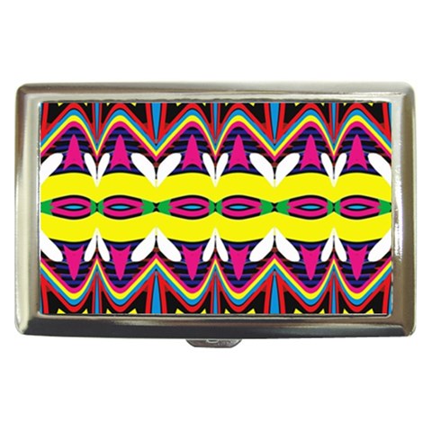 Colorful shapes                                                   Cigarette Money Case from ArtsNow.com Front