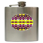 Colorful shapes                                                   Hip Flask (6 oz)