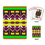 Colorful shapes                                                   Playing Cards Single Design