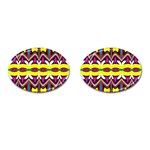 Colorful shapes                                                   Cufflinks (Oval)