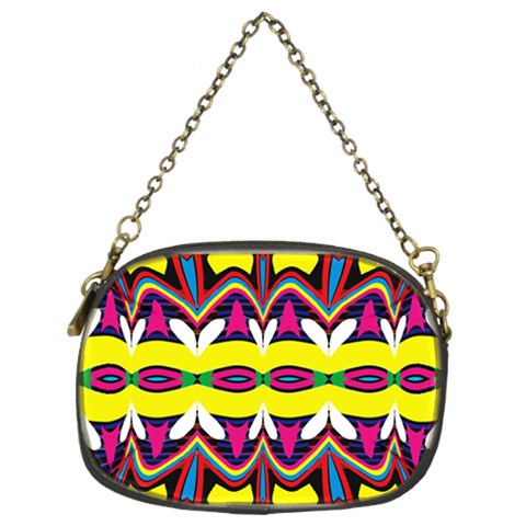 Colorful shapes                                                   Chain Purse (Two Sides) from ArtsNow.com Back