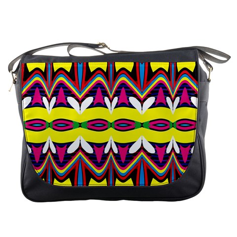 Colorful shapes                                                   Messenger Bag from ArtsNow.com Front