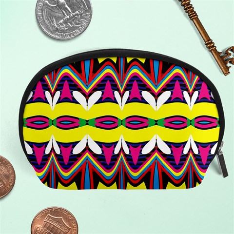 Colorful shapes                                                   Accessory Pouch from ArtsNow.com Front