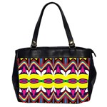 Colorful shapes                                                   Oversize Office Handbag (2 Sides)