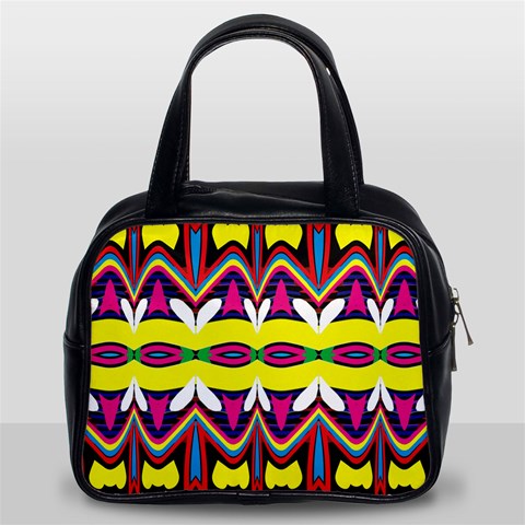 Colorful shapes                                                   Classic Handbag (Two Sides) from ArtsNow.com Front