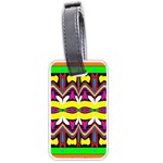 Colorful shapes                                                   Luggage Tag (one side)