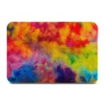 Colorful watercolors texture                                                   Plate Mat