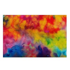 Colorful watercolors texture                                                 Waist Pouch (Large) from ArtsNow.com Loop