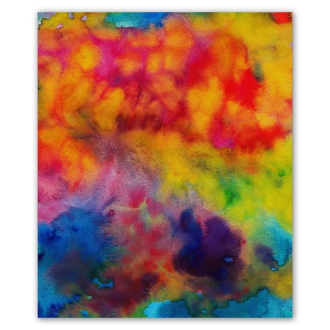 Colorful watercolors texture                                                Poster 20  x 24  from ArtsNow.com 20 x24  Poster - 1