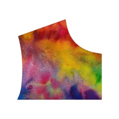 Colorful watercolors texture                                                 Women s Button Up Puffer Vest from ArtsNow.com Top Right