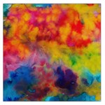 Colorful watercolors texture                                                    Satin Scarf