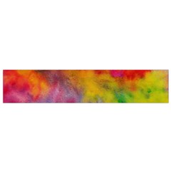 Colorful watercolors texture                                                    Flano Scarf from ArtsNow.com Front