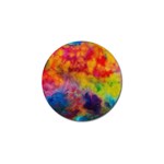 Colorful watercolors texture                                                    Golf Ball Marker