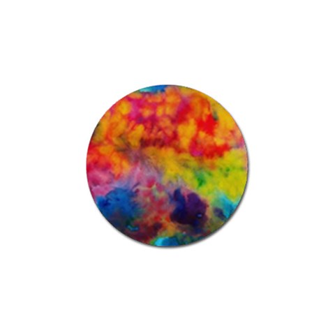 Colorful watercolors texture                                                    Golf Ball Marker (4 pack) from ArtsNow.com Front