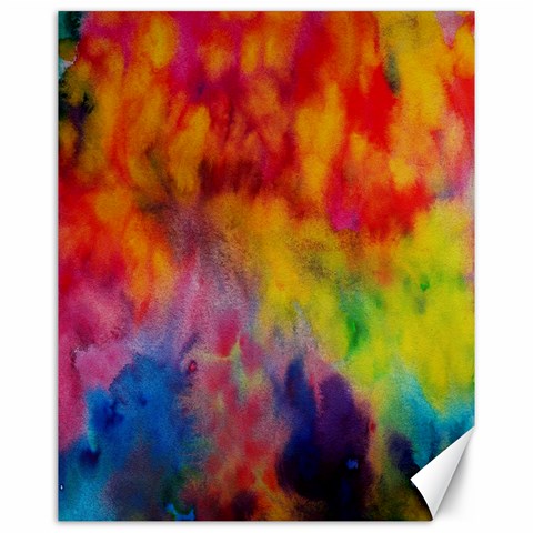 Colorful watercolors texture                                                    Canvas 16  x 20  from ArtsNow.com 15.75 x19.29  Canvas - 1