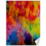 Colorful watercolors texture                                                    Canvas 36  x 48 