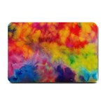 Colorful watercolors texture                                                    Small Doormat