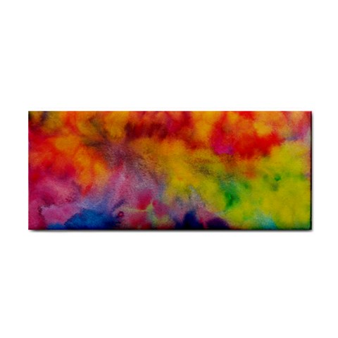 Colorful watercolors texture                                                    Hand Towel from ArtsNow.com Front