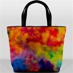 Colorful watercolors texture                                                    Bucket Bag