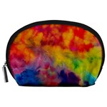 Colorful watercolors texture                                                    Accessory Pouch