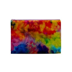 Colorful watercolors texture                                                    Cosmetic Bag from ArtsNow.com Front