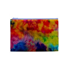 Colorful watercolors texture                                                    Cosmetic Bag from ArtsNow.com Front