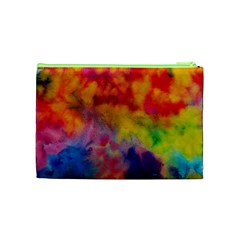 Colorful watercolors texture                                                    Cosmetic Bag from ArtsNow.com Back