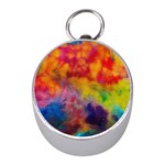 Colorful watercolors texture                                                    Silver Compass (Mini)