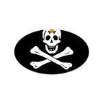 aphi que apo pirate logo Sticker Oval (10 pack)