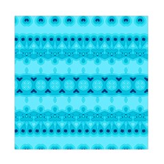 Boho Aqua Blue Duvet Cover Double Side (Full/ Double Size) from ArtsNow.com Back