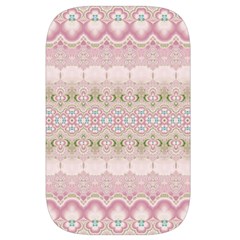 Boho Pastel Spring Floral Pink Waist Pouch (Small) from ArtsNow.com Front