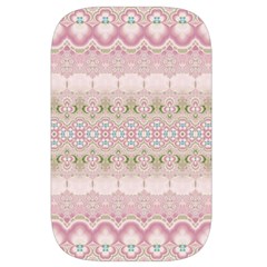 Boho Pastel Spring Floral Pink Waist Pouch (Small) from ArtsNow.com Back