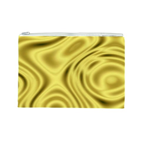 Golden wave  Cosmetic Bag (Large) from ArtsNow.com Front