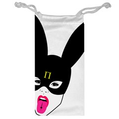 Bunny Girl Mask Jewelry Bag from ArtsNow.com Front