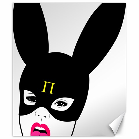 Bunny Girl Mask Canvas 20  x 24  from ArtsNow.com 19.57 x23.15  Canvas - 1