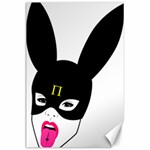 Bunny Girl Mask Canvas 24  x 36 