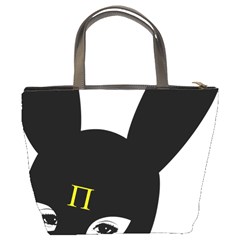 Bunny Girl Mask Bucket Bag from ArtsNow.com Back