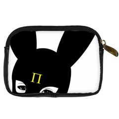 Bunny Girl Mask Digital Camera Leather Case from ArtsNow.com Back